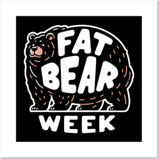 Fat Bear Week Posters and Art